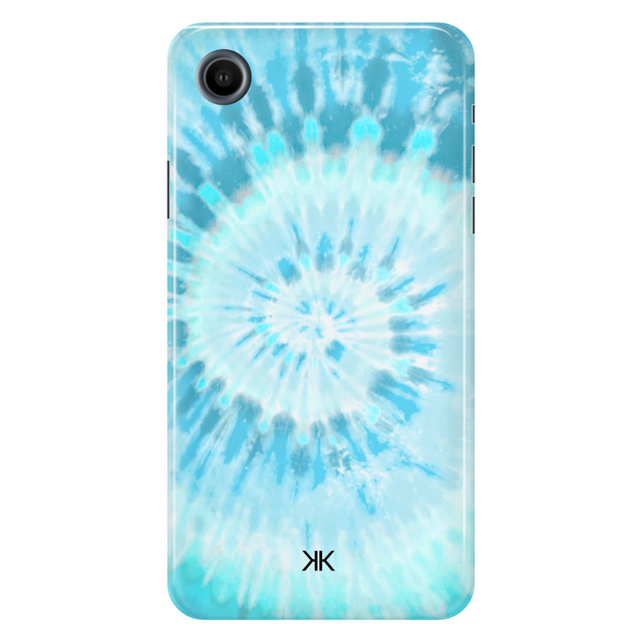 Blue Spiral Tie Dye Phone Case - Tough Case - iphone-xr