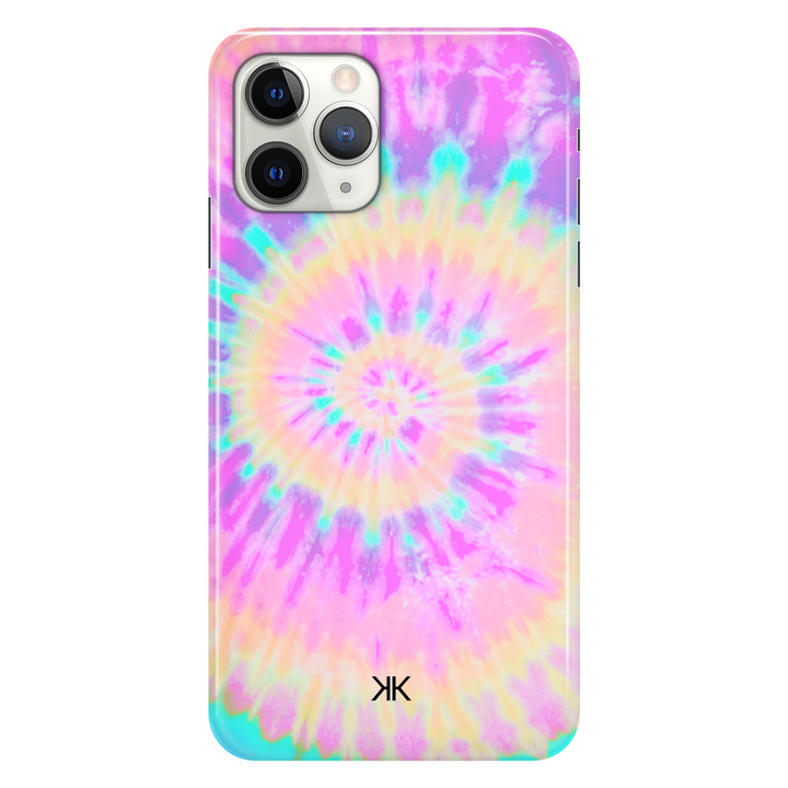 Rainbow Spiral Tie Dye phone case for iPhone 11 Pro