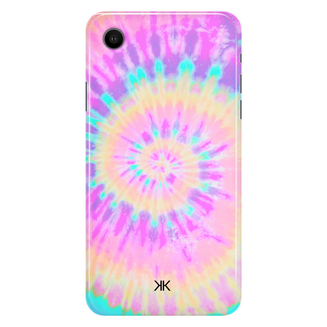 Rainbow Spiral Tie Dye phone case for iPhone XR