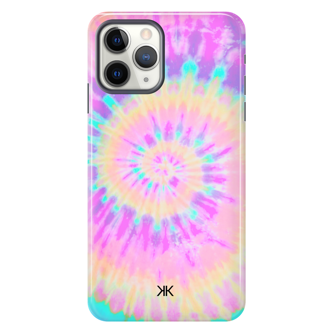 Rainbow Spiral Tie Dye Phone Case - Tough Case - iphone-11-pro