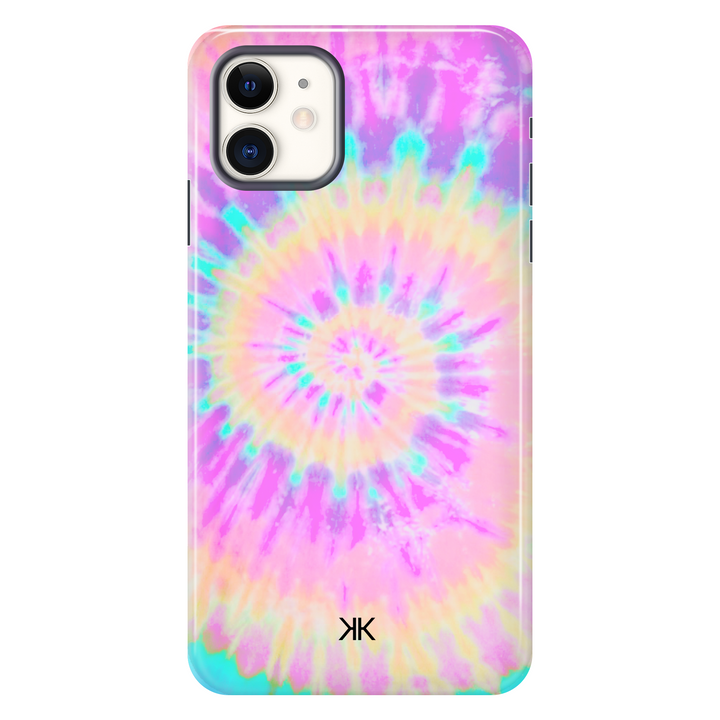 Rainbow Spiral Tie Dye Phone Case - Tough Case - iphone-11
