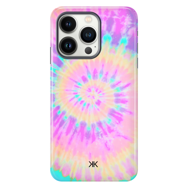 Rainbow Spiral Tie Dye Phone Case - Tough Case - iphone-13-pro