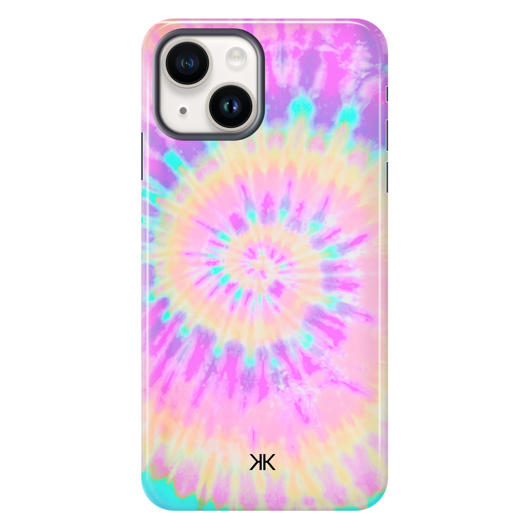 Rainbow Spiral Tie Dye Phone Case - Tough Case - iphone-14
