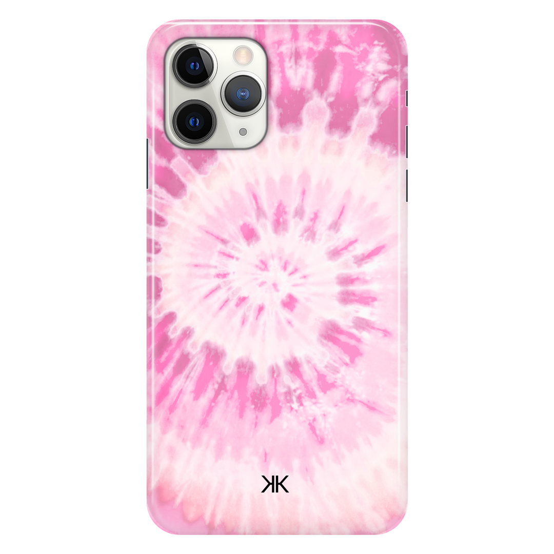 Pink Spiral Tie Dye phone case for iPhone 11 Pro