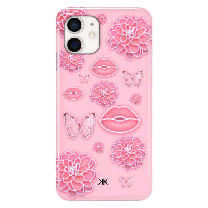 Pink Spring Blossoms phone case for iPhone 12