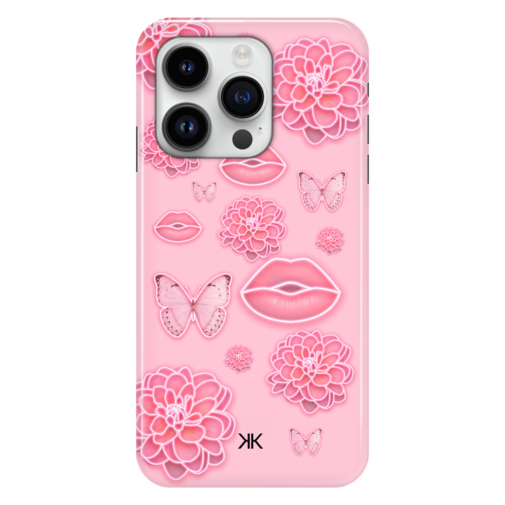 Pink Spring Blossoms phone case for iPhone 14 Pro