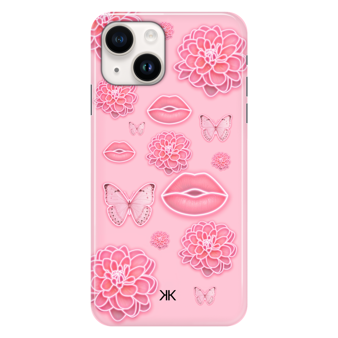 Pink Spring Blossoms phone case for iPhone 14