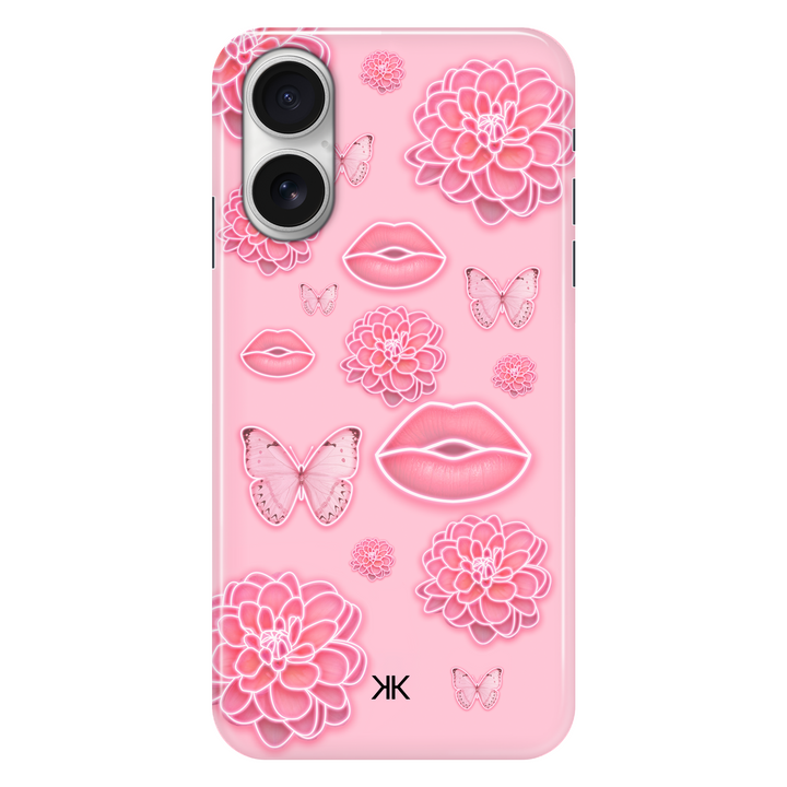 Pink Spring Blossoms phone case for iPhone 16
