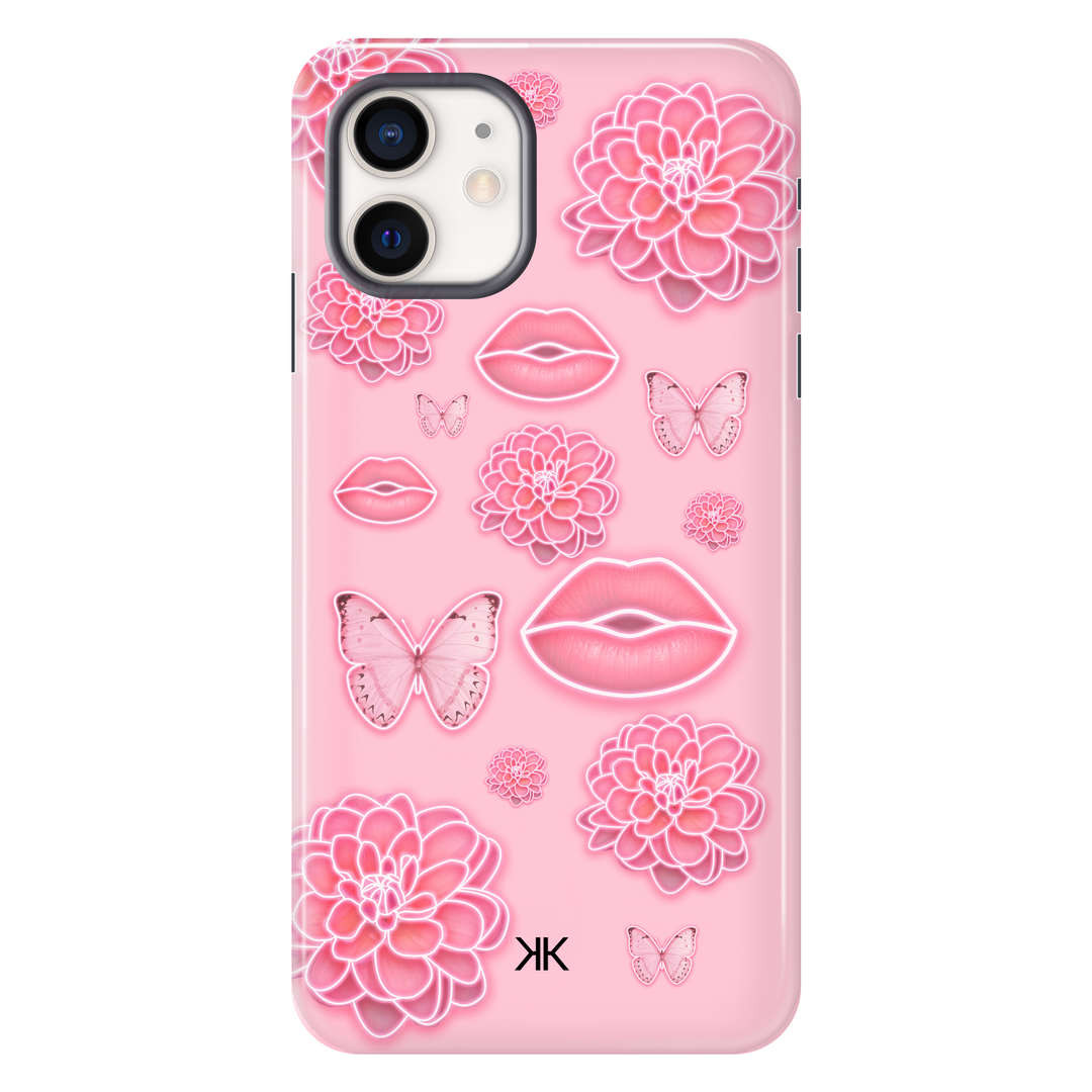 Pink Spring Blossoms Phone Case - Tough Case - iphone-12