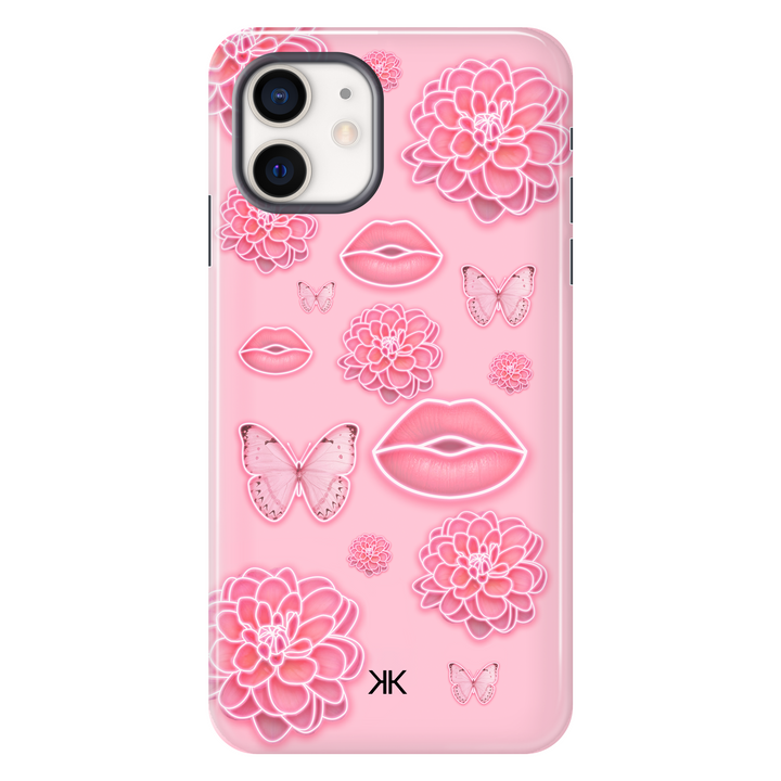 Pink Spring Blossoms Phone Case - Tough Case - iphone-12
