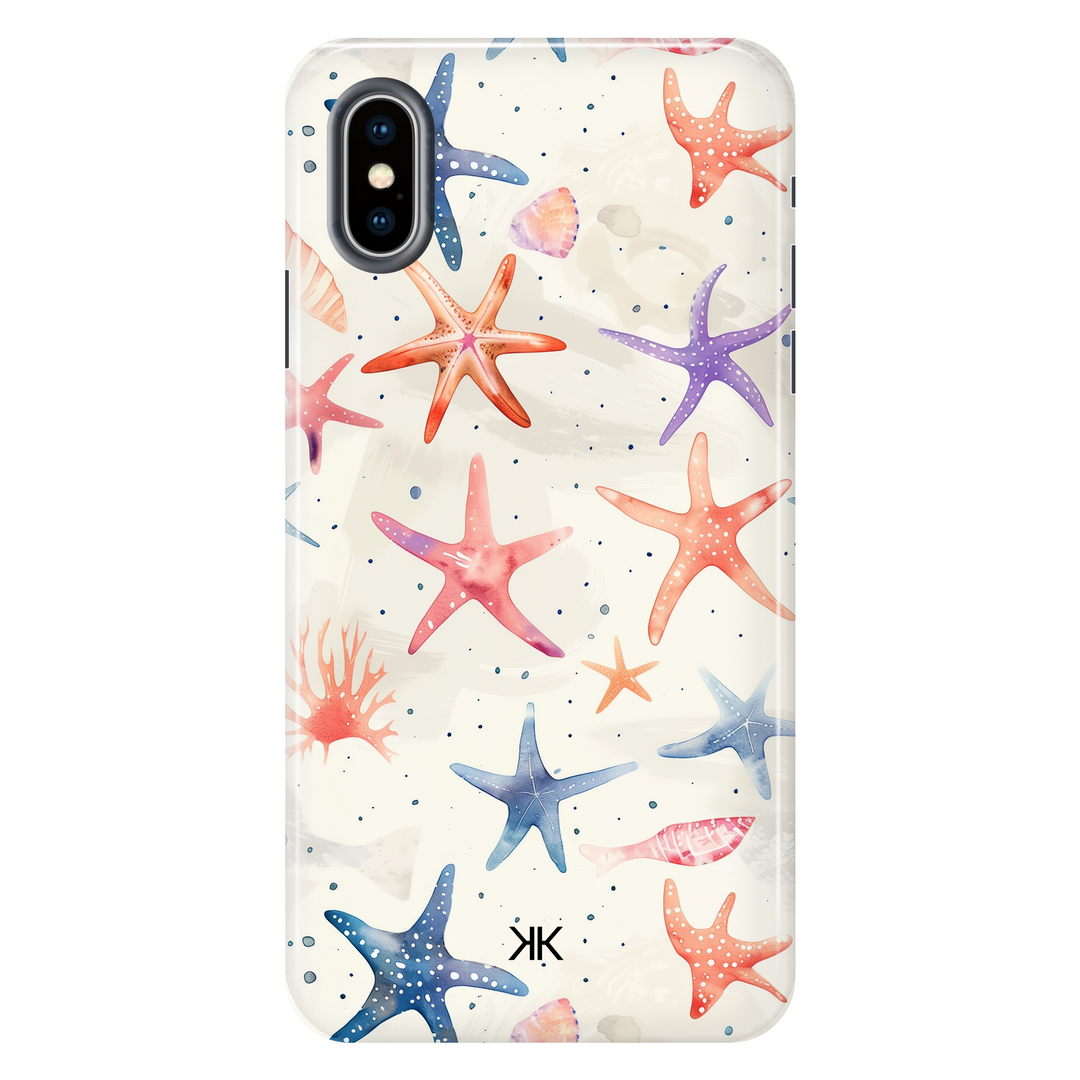 Starfish tough phone case for iPhone X