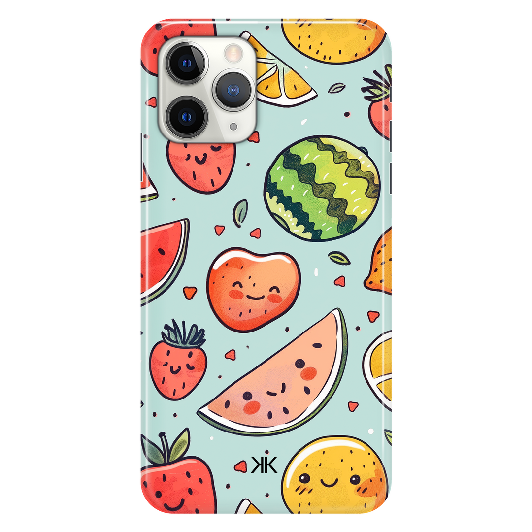 Summer Fruits Kawaii phone case for iPhone 11 Pro