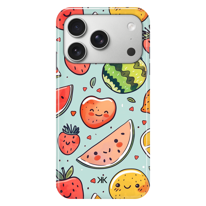 Summer Fruits Kawaii phone case for iPhone 17 Pro