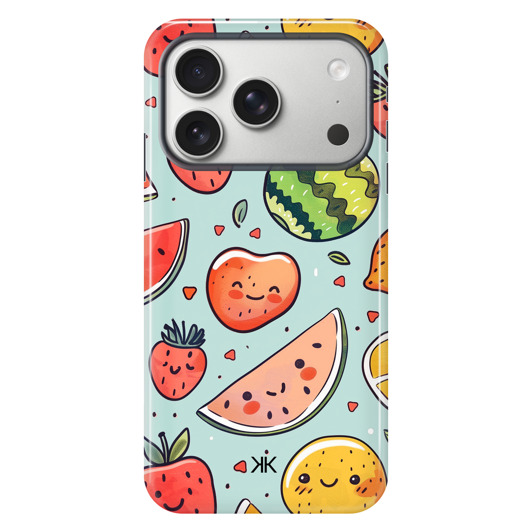 Summer Fruits Kawaii Phone Case - Tough Case - iphone-17-pro