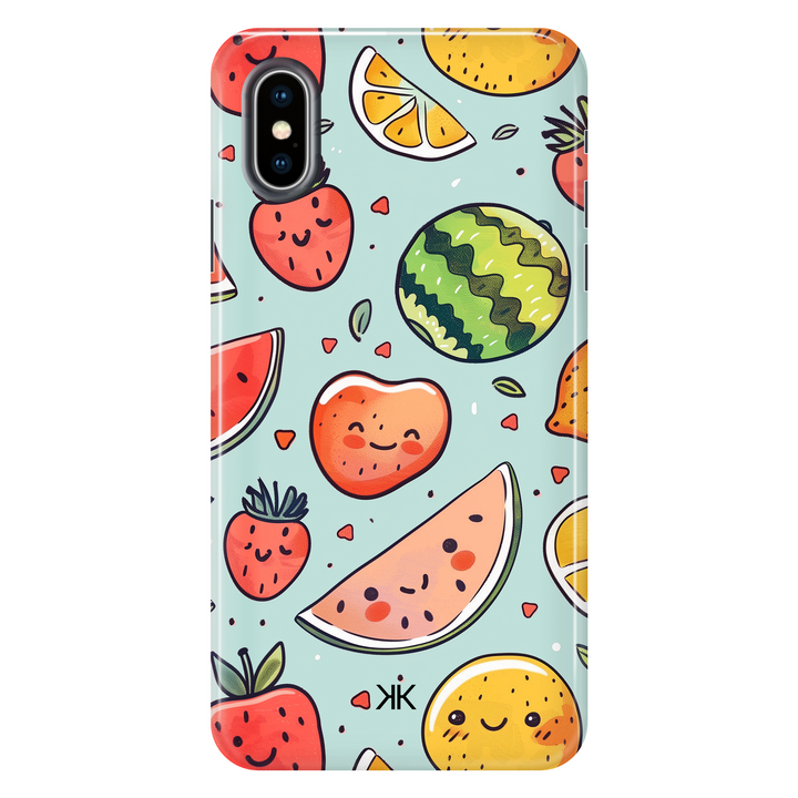 Summer Fruits Kawaii Phone Case - Tough Case - iphone-x