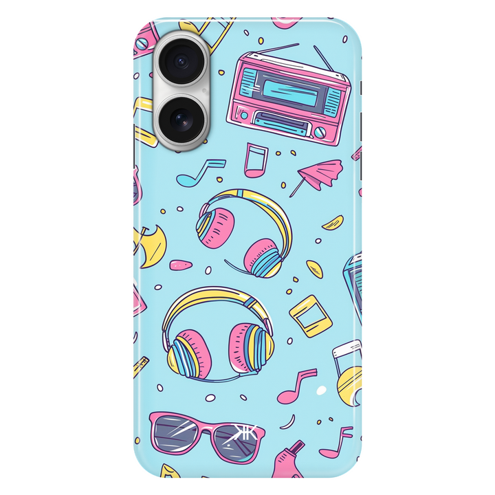 Music Vibes phone case for iPhone 16