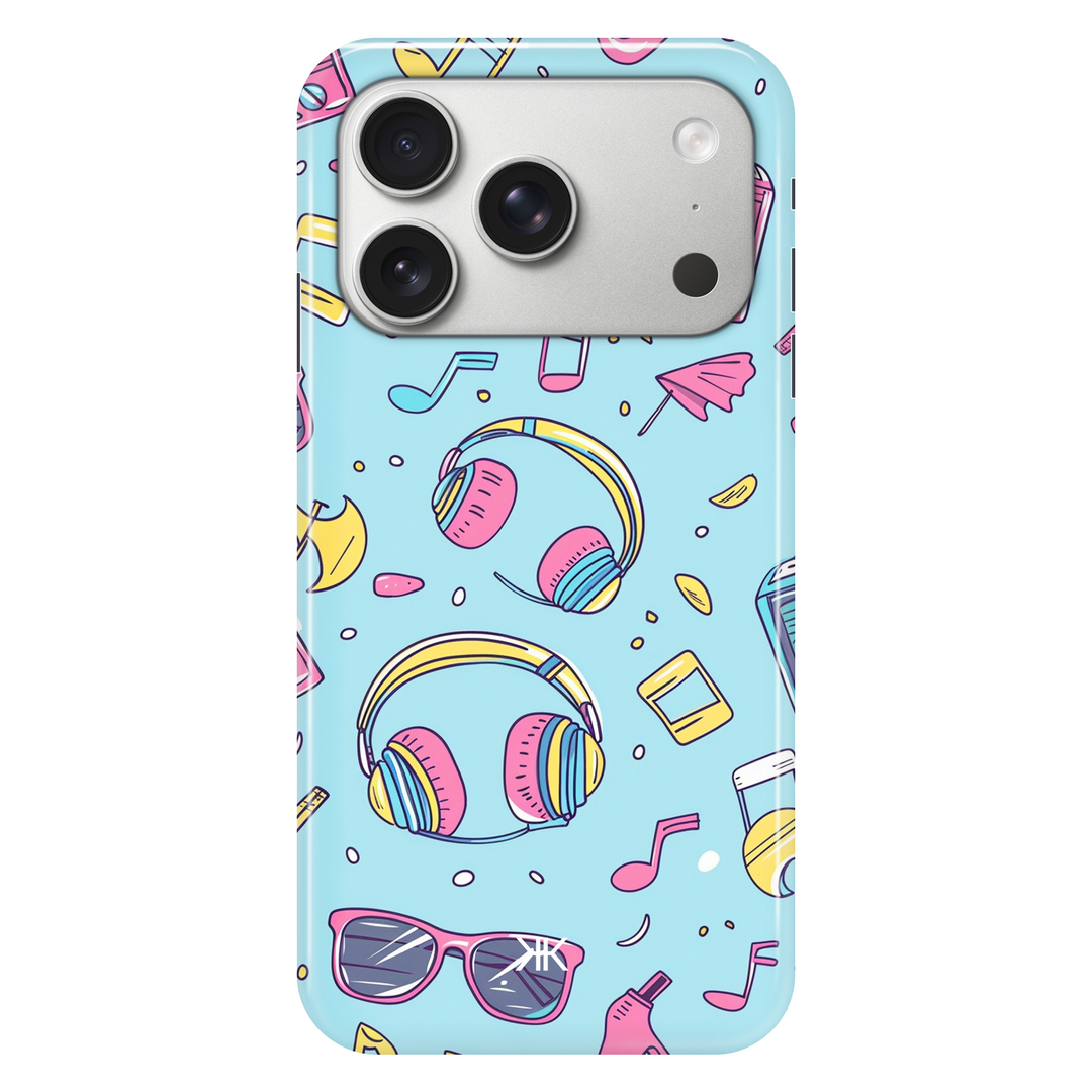 Music Vibes phone case for iPhone 17 Pro