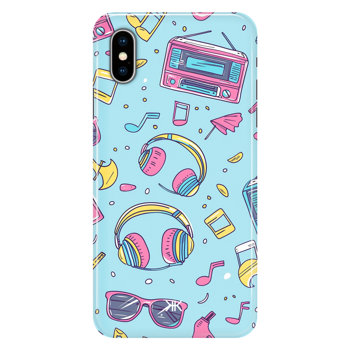 Music Vibes phone case for iPhone X