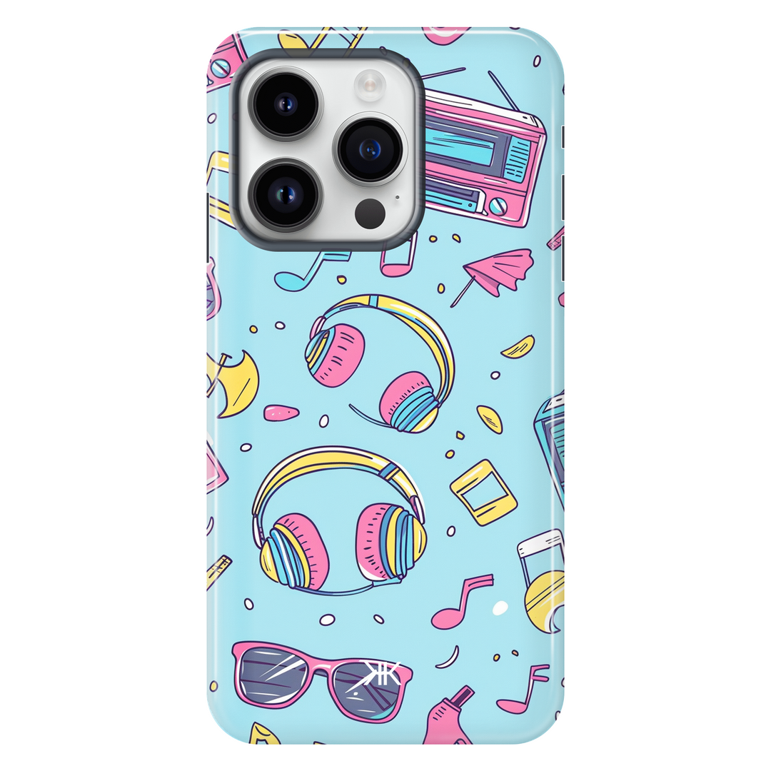 Music Vibes Phone Case - Tough Case - iphone-14-pro