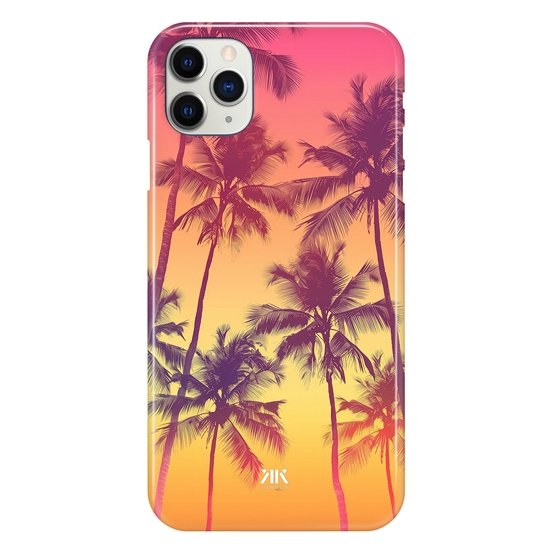 Sunset Palm Trees Phone Case