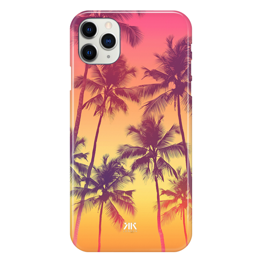 Sunset Palm Trees Phone Case