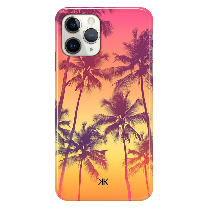 Sunset Palm Trees phone case for iPhone 11 Pro