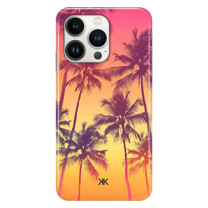 Sunset Palm Trees phone case for iPhone 13 Pro