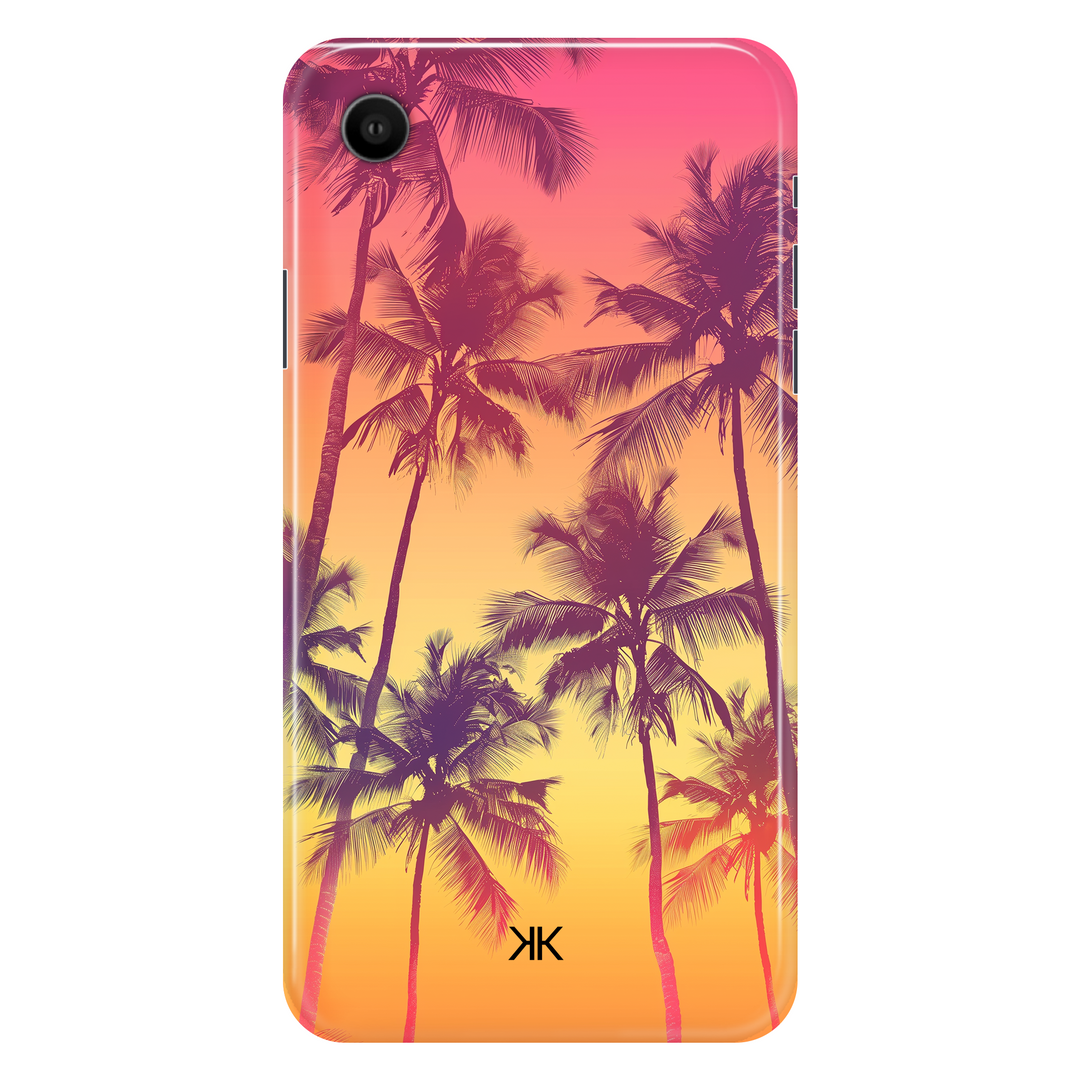Sunset Palm Trees phone case for iPhone XR
