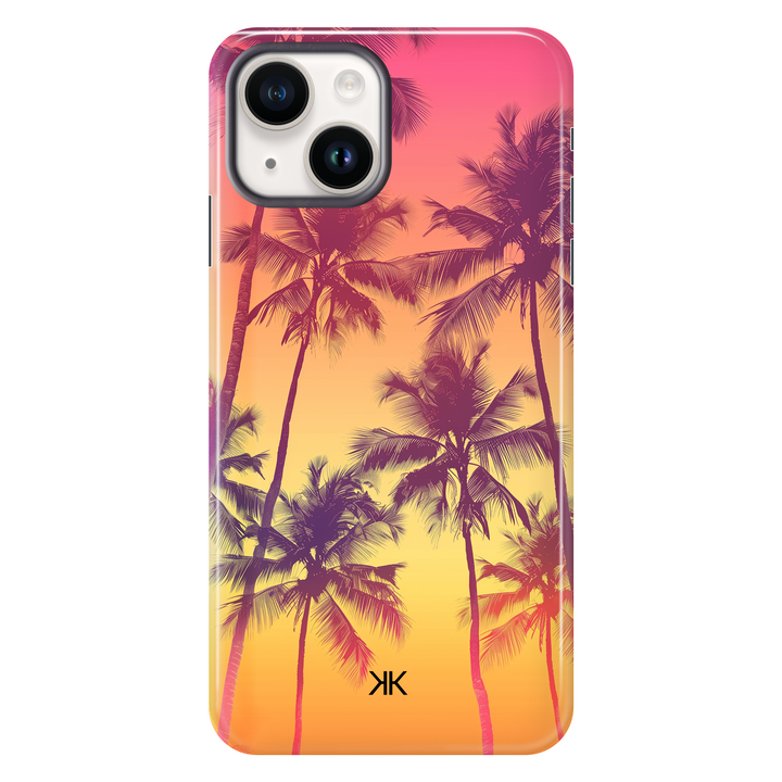 Sunset Palm Trees Phone Case - Tough Case - iphone-14