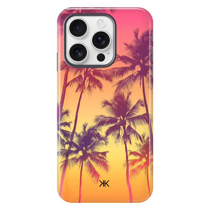 Sunset Palm Trees Phone Case - Tough Case - iphone-16-pro
