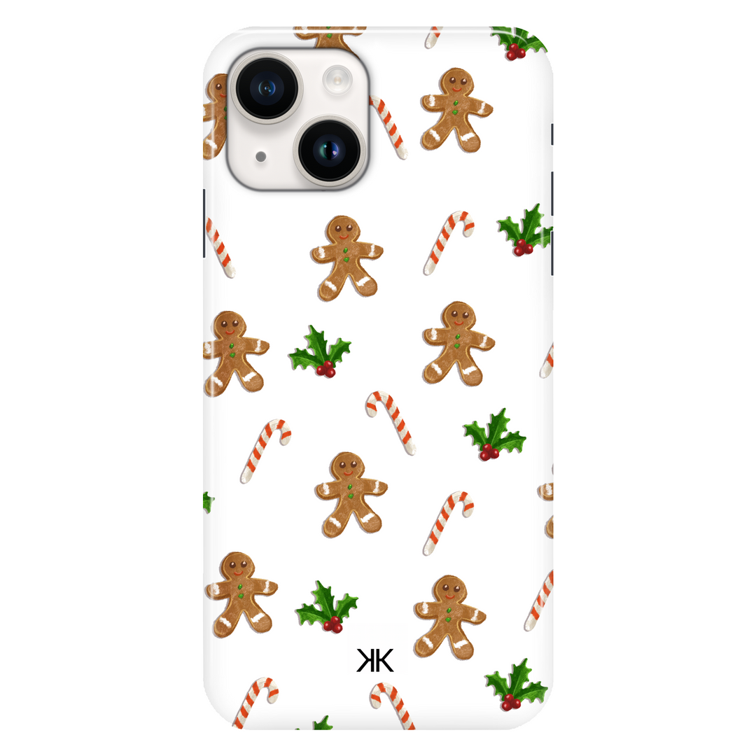 Gingerbread Christmas phone case for iPhone 14