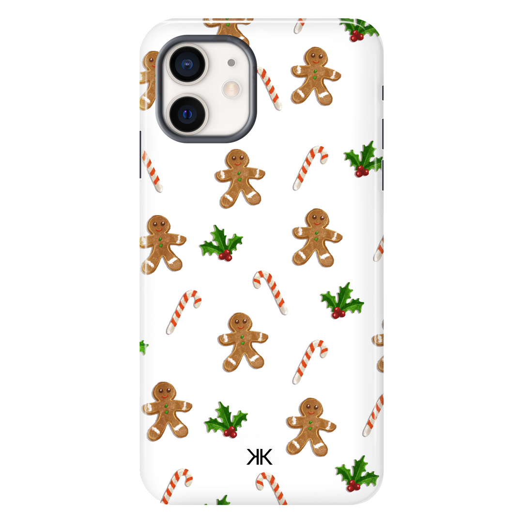 Gingerbread Christmas Phone Case - Tough Case - iphone-12