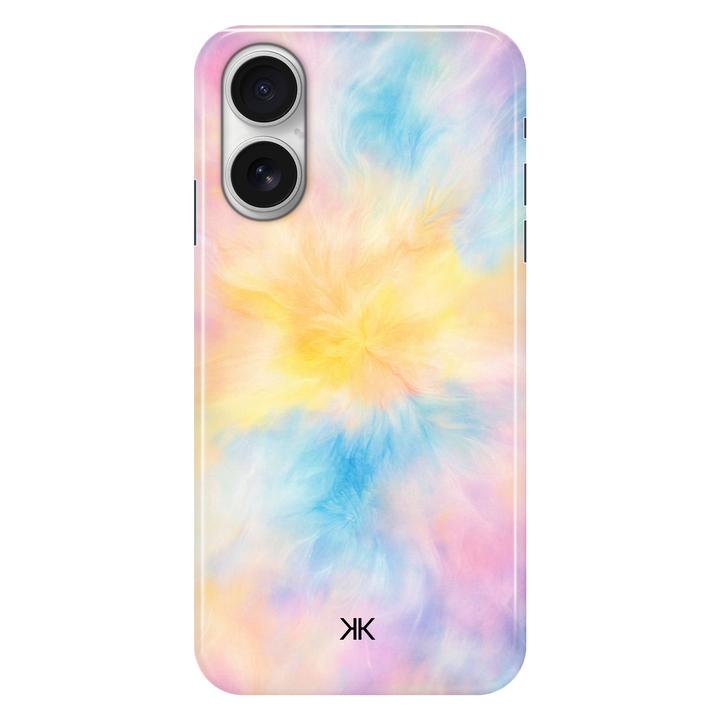 Tie Dye Mist phone case for iPhone 16