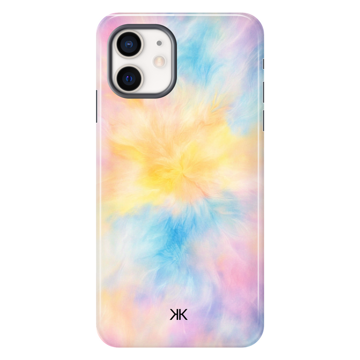 Tie Dye Mist tough phone case for iPhone 12