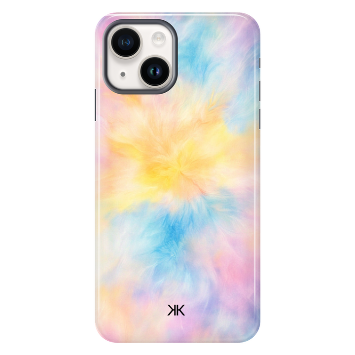 Tie Dye Mist tough phone case for iPhone 14