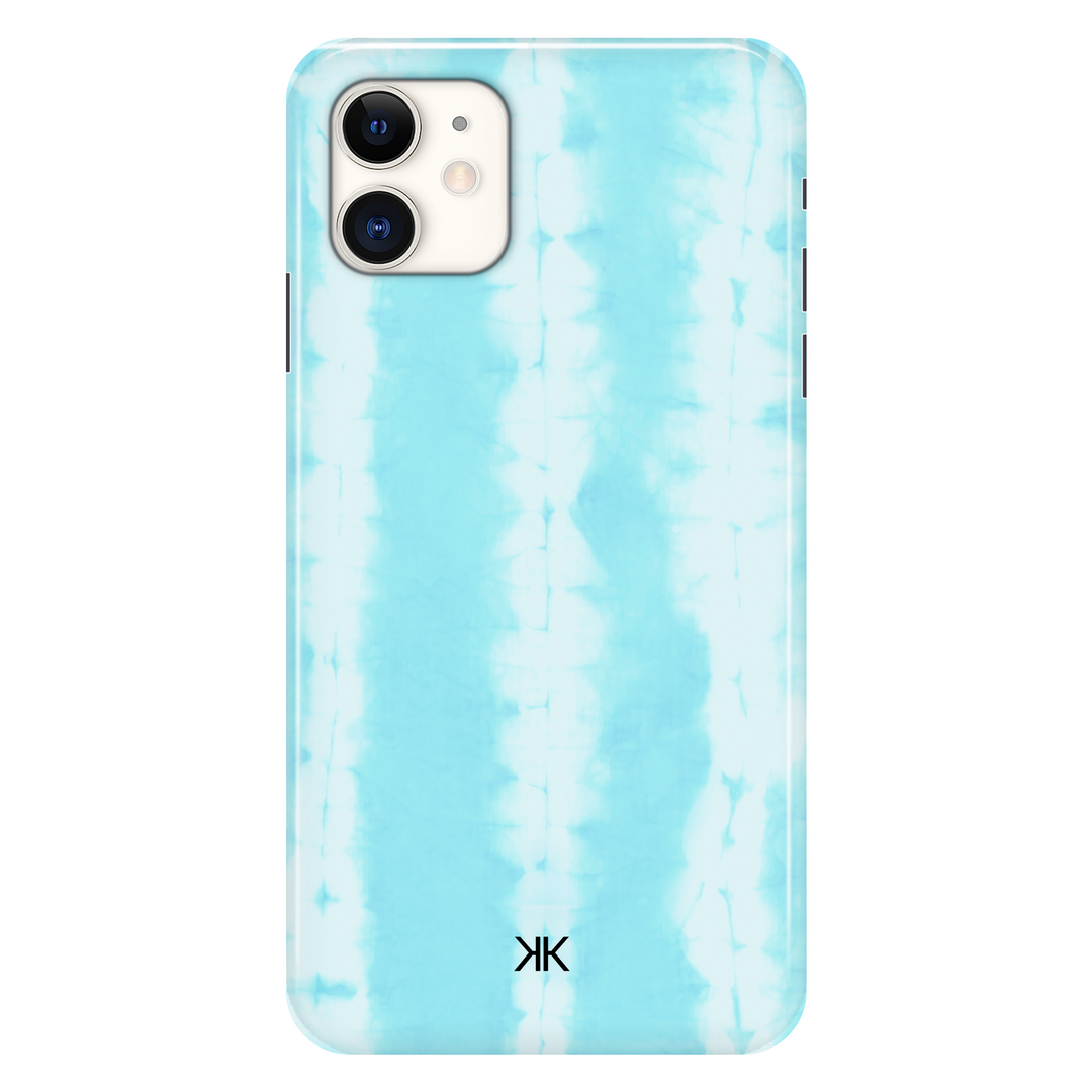 Blue Tie Dye phone case for iPhone 11