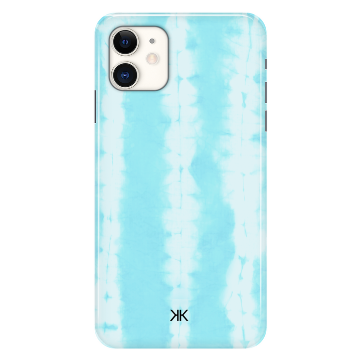 Blue Tie Dye phone case for iPhone 11