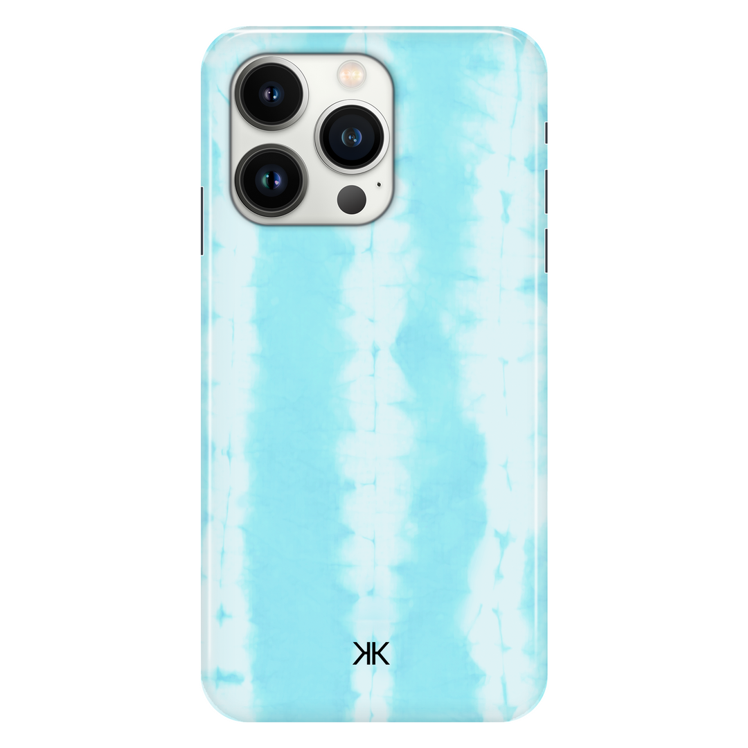 Blue Tie Dye phone case for iPhone 13 Pro