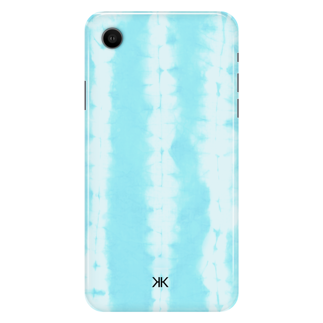 Blue Tie Dye phone case for iPhone XR