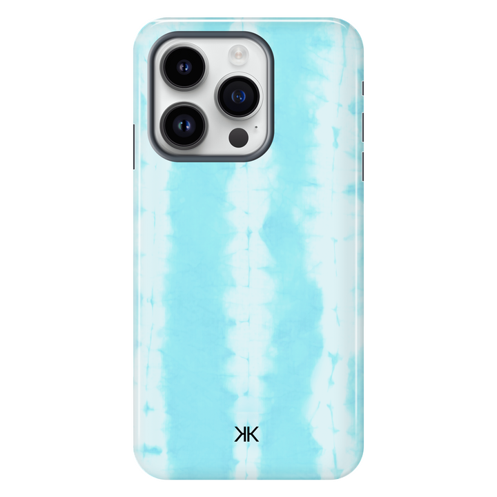 Blue Tie Dye Phone Case - Tough Case - iphone-14-pro