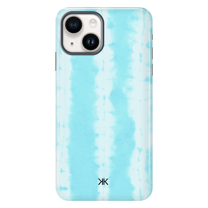 Blue Tie Dye Phone Case - Tough Case - iphone-14