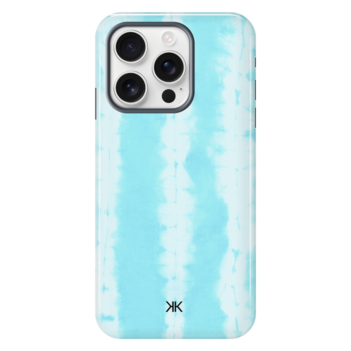 Blue Tie Dye Phone Case - Tough Case - iphone-16-pro