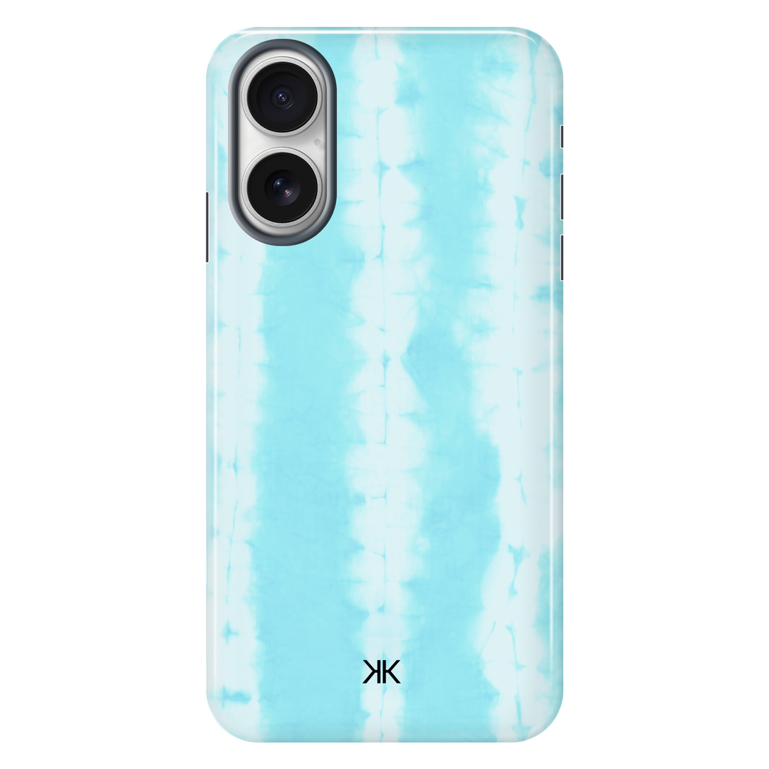 Blue Tie Dye Phone Case - Tough Case - iphone-16