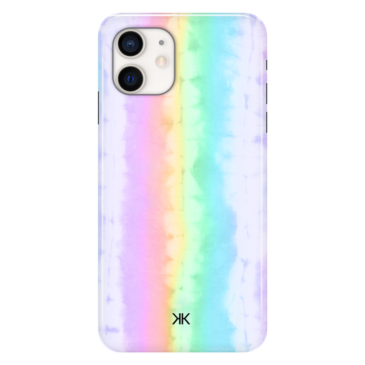 Rainbow Tie Dye phone case for iPhone 12