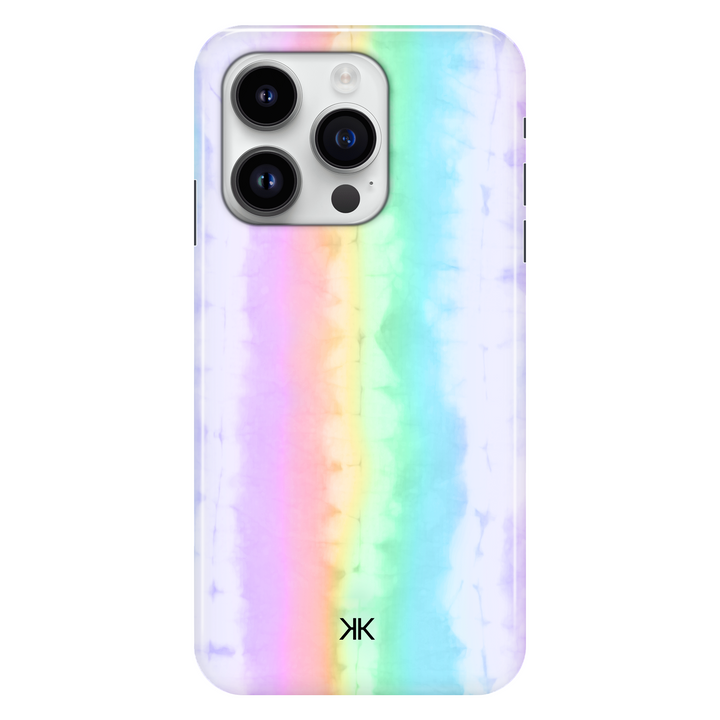 Rainbow Tie Dye phone case for iPhone 14 Pro