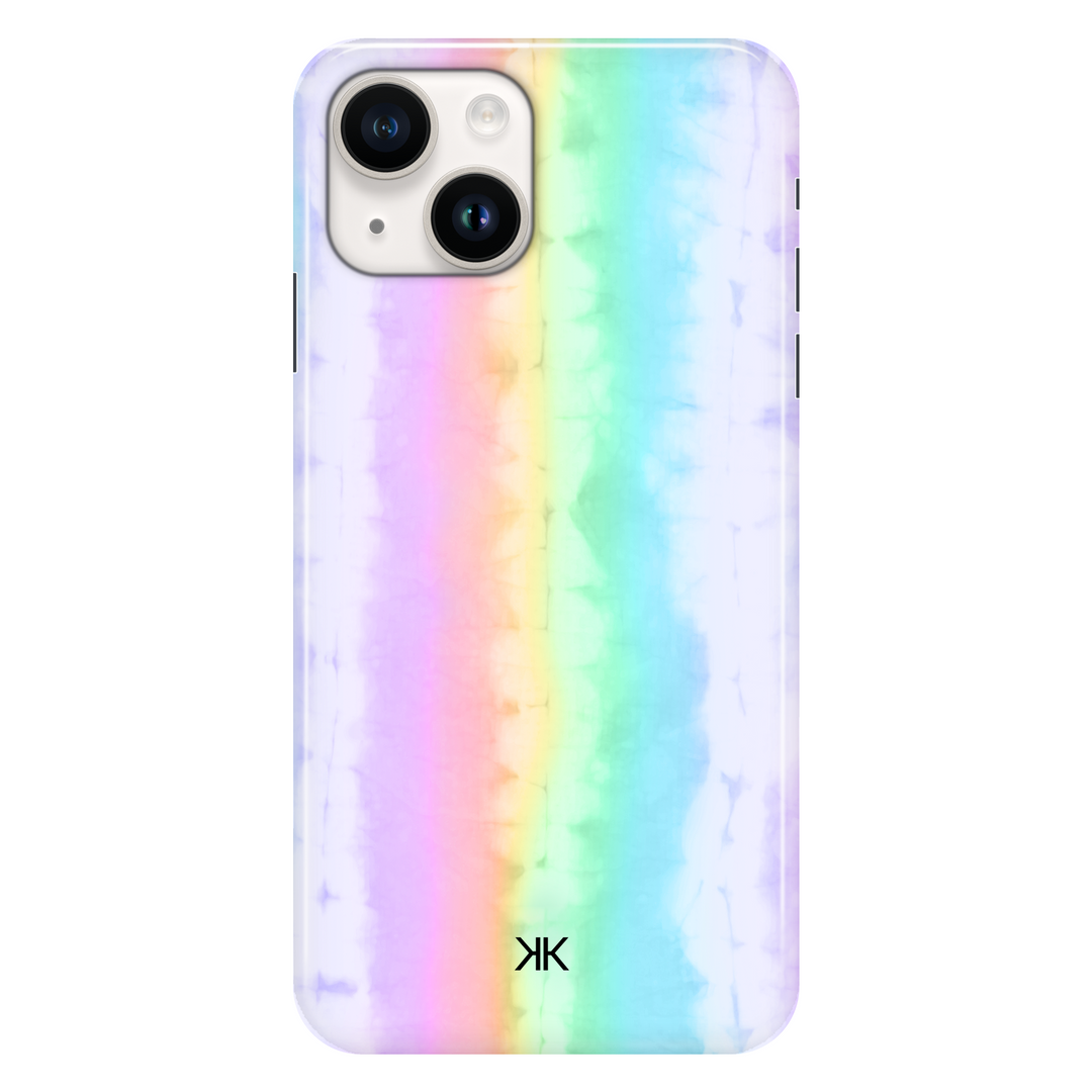 Rainbow Tie Dye phone case for iPhone 14