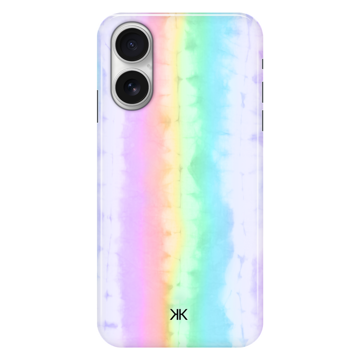 Rainbow Tie Dye phone case for iPhone 16