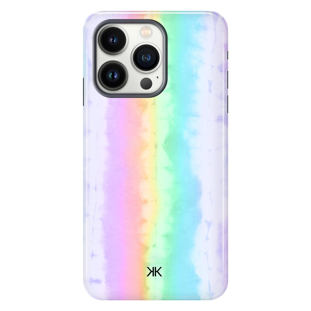 Rainbow Tie Dye tough phone case for iPhone 13 Pro