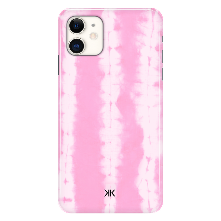 Pink Tie Dye phone case for iPhone 11