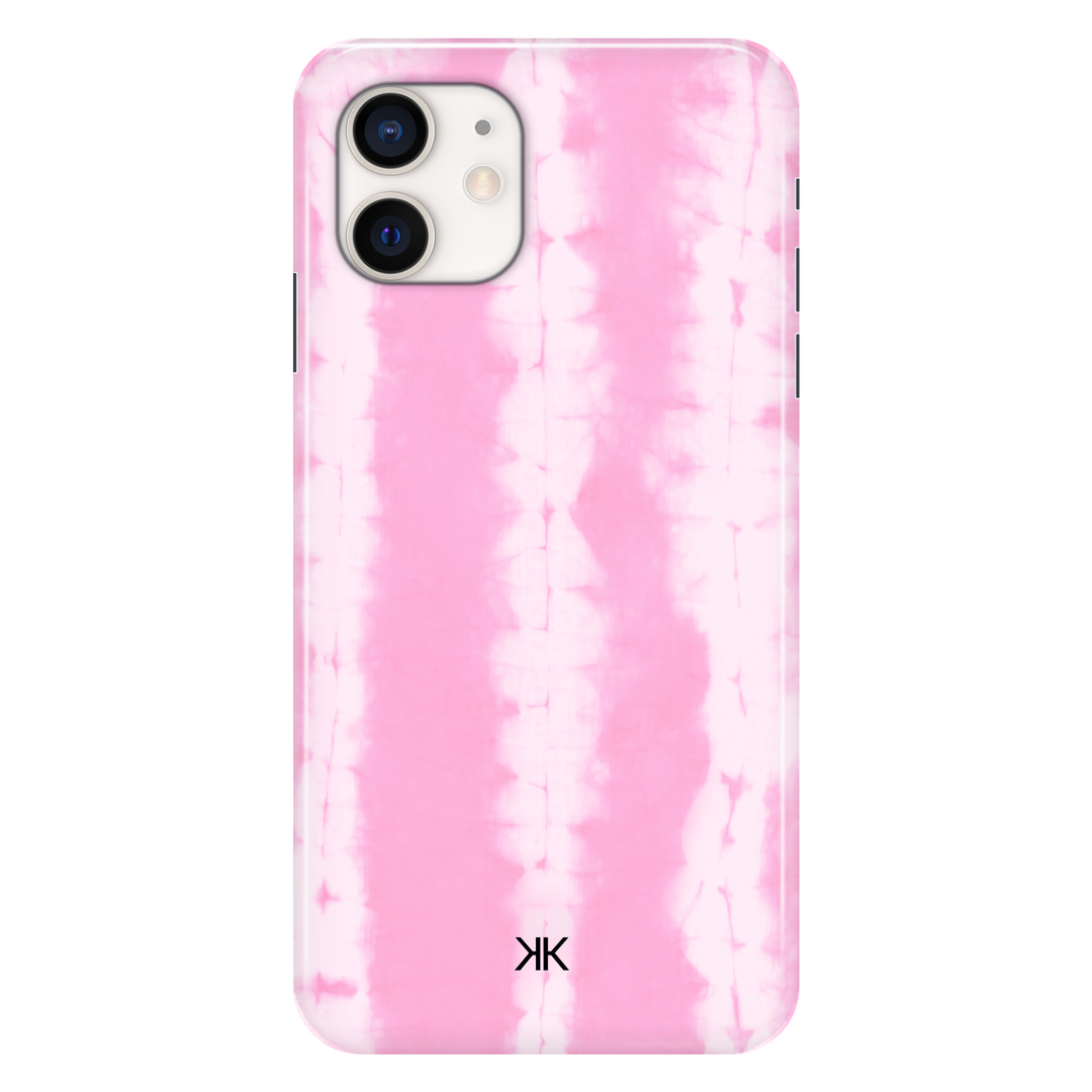 Pink Tie Dye phone case for iPhone 12